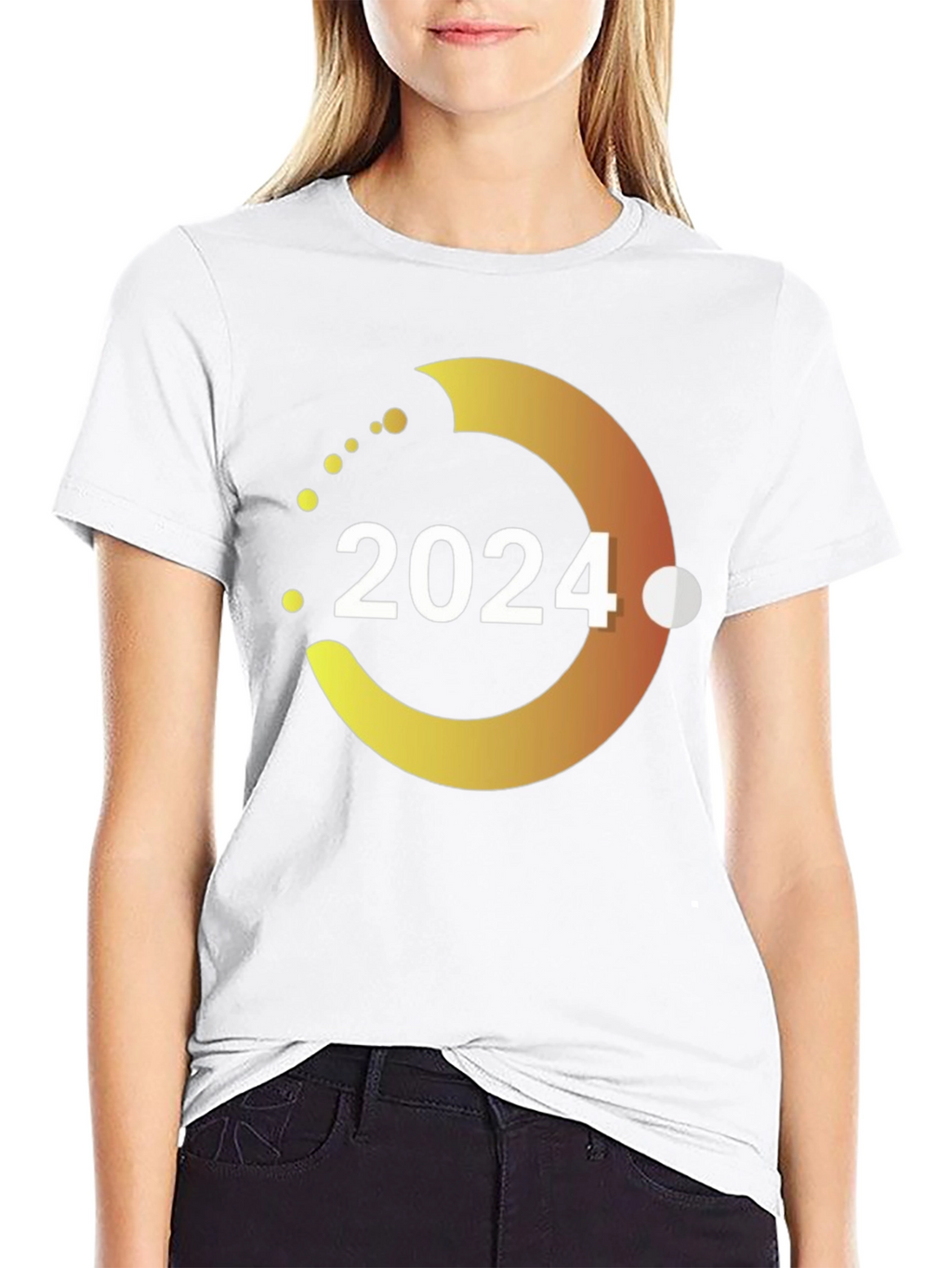 2024 Graphic Tee - Black Crew Neck