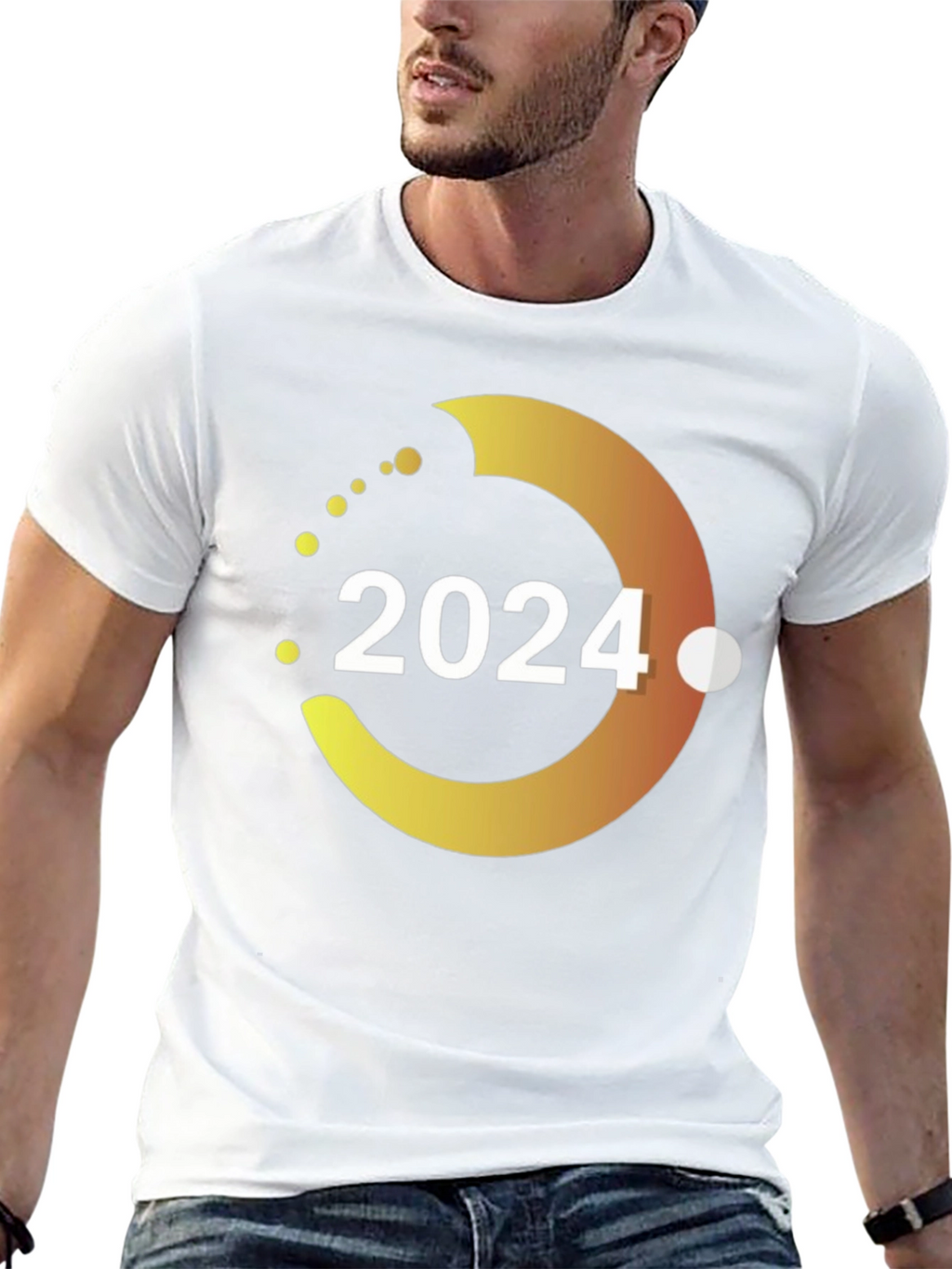 2024 Graphic Tee - Black Crew Neck
