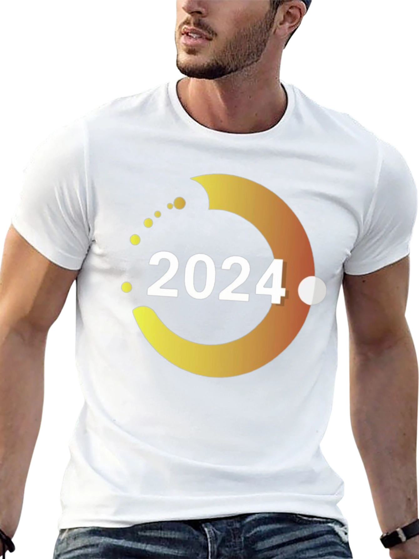 2024 Graphic Tee - Black Crew Neck