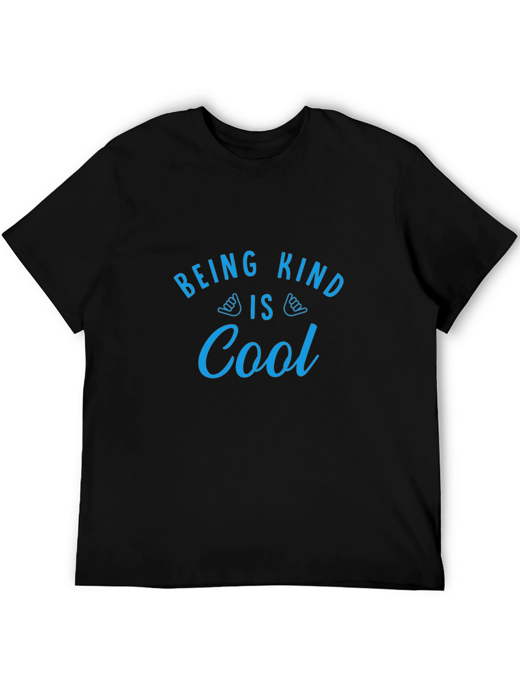 Being Kind is Cool Black Graphic Tee