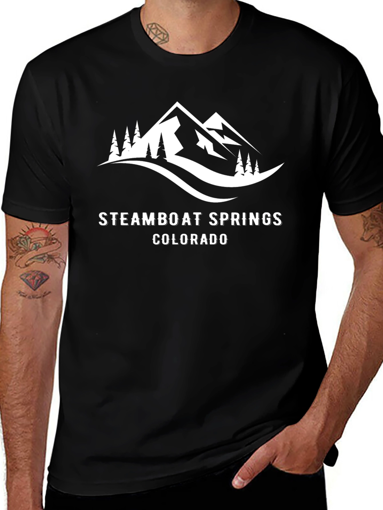 Steamboat Springs Colorado Mountain T-Shirt