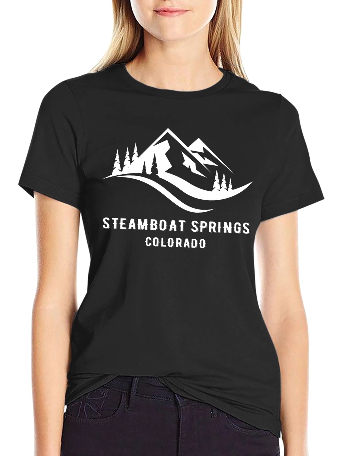 Steamboat Springs Colorado Mountain T-Shirt