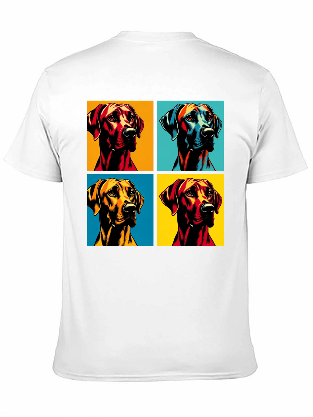Dog Pop Art T-Shirt - Unique Graphic Tee