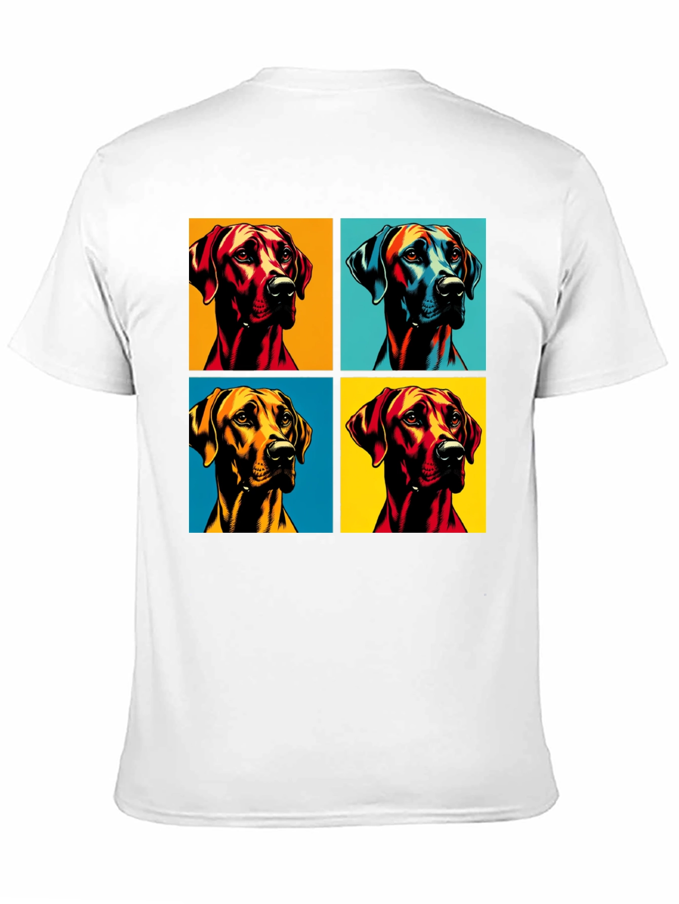 Dog Pop Art T-Shirt - Unique Graphic Tee