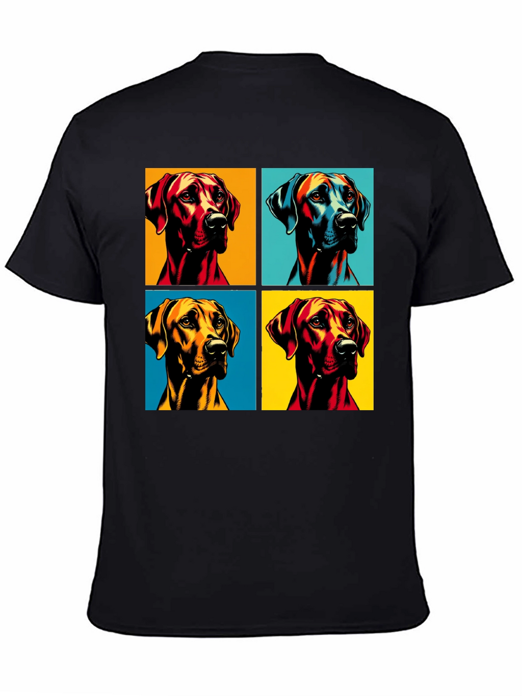 Dog Pop Art T-Shirt - Unique Graphic Tee