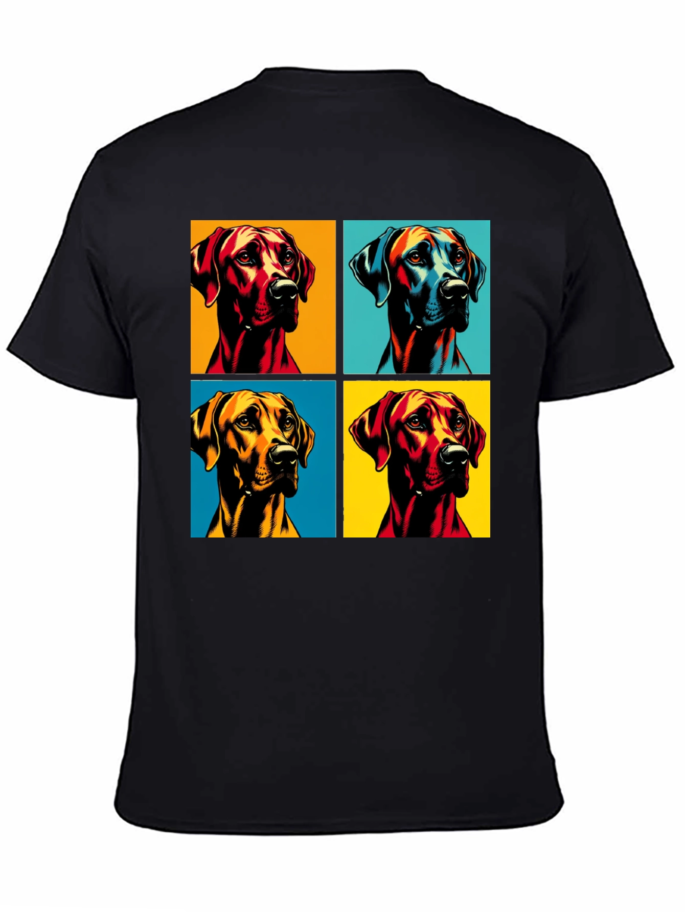Dog Pop Art T-Shirt - Unique Graphic Tee