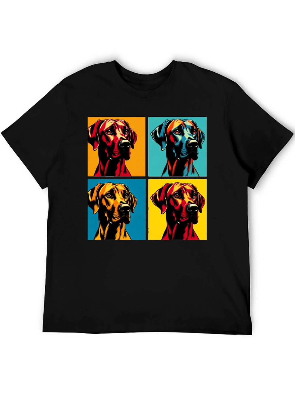 Dog Pop Art T-Shirt - Unique Graphic Tee