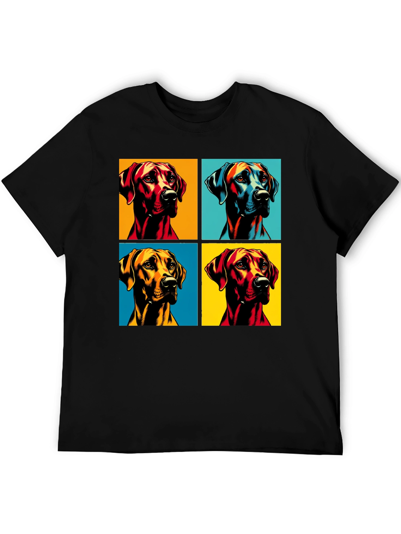 Dog Pop Art T-Shirt - Unique Graphic Tee