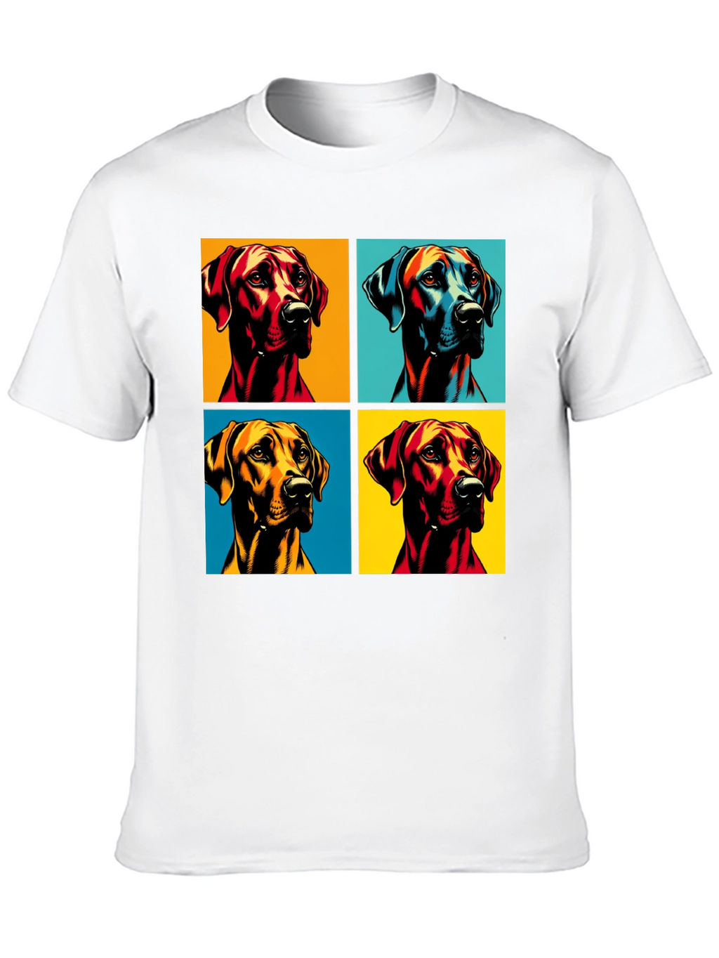 Dog Pop Art T-Shirt - Unique Graphic Tee