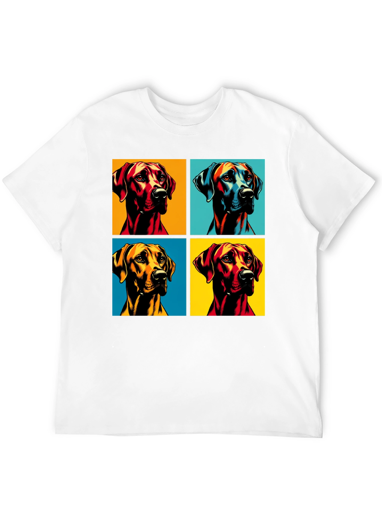 Dog Pop Art T-Shirt - Unique Graphic Tee