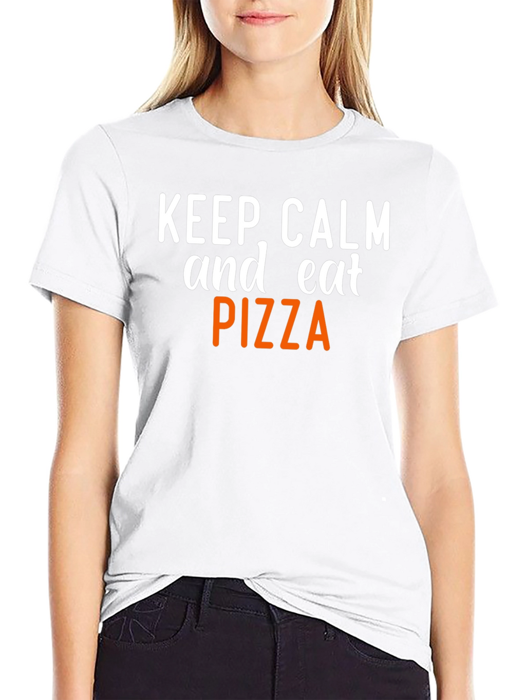 Keep Calm and Eat Pizza T-Shirt
