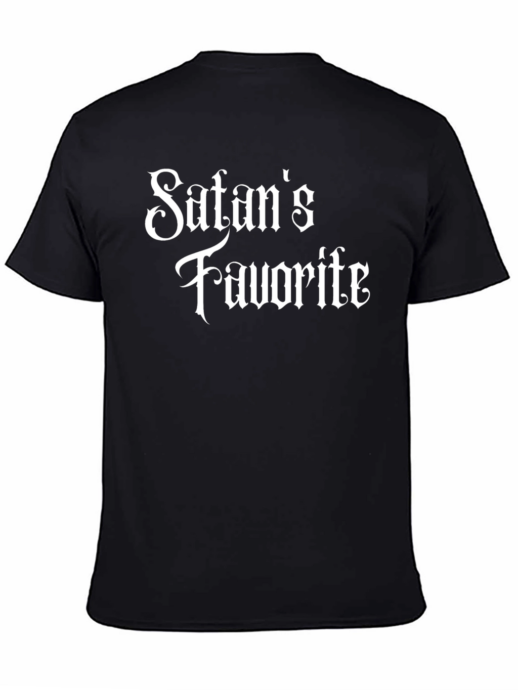 Satans Favorite T-Shirt - Black Graphic Tee