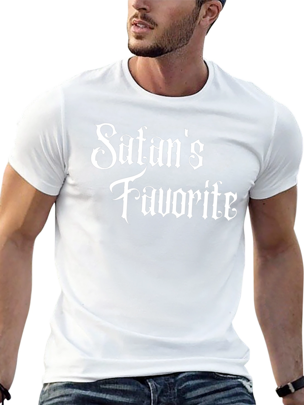 Satans Favorite T-Shirt - Black Graphic Tee