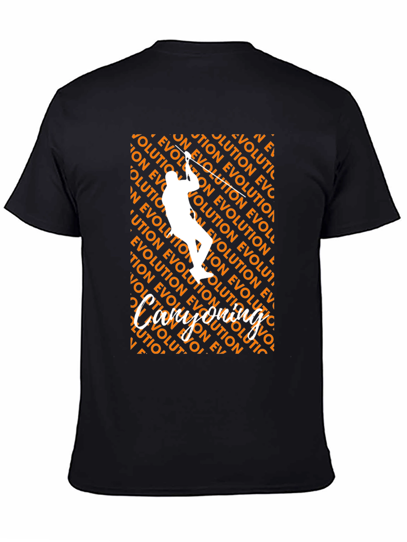 Evolution T-Shirt Climbing Design