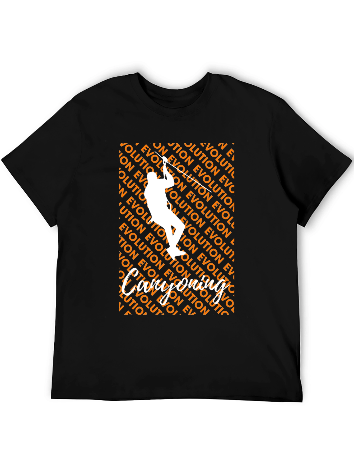 Evolution T-Shirt Climbing Design