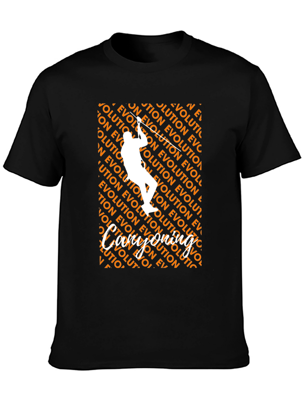 Evolution T-Shirt Climbing Design