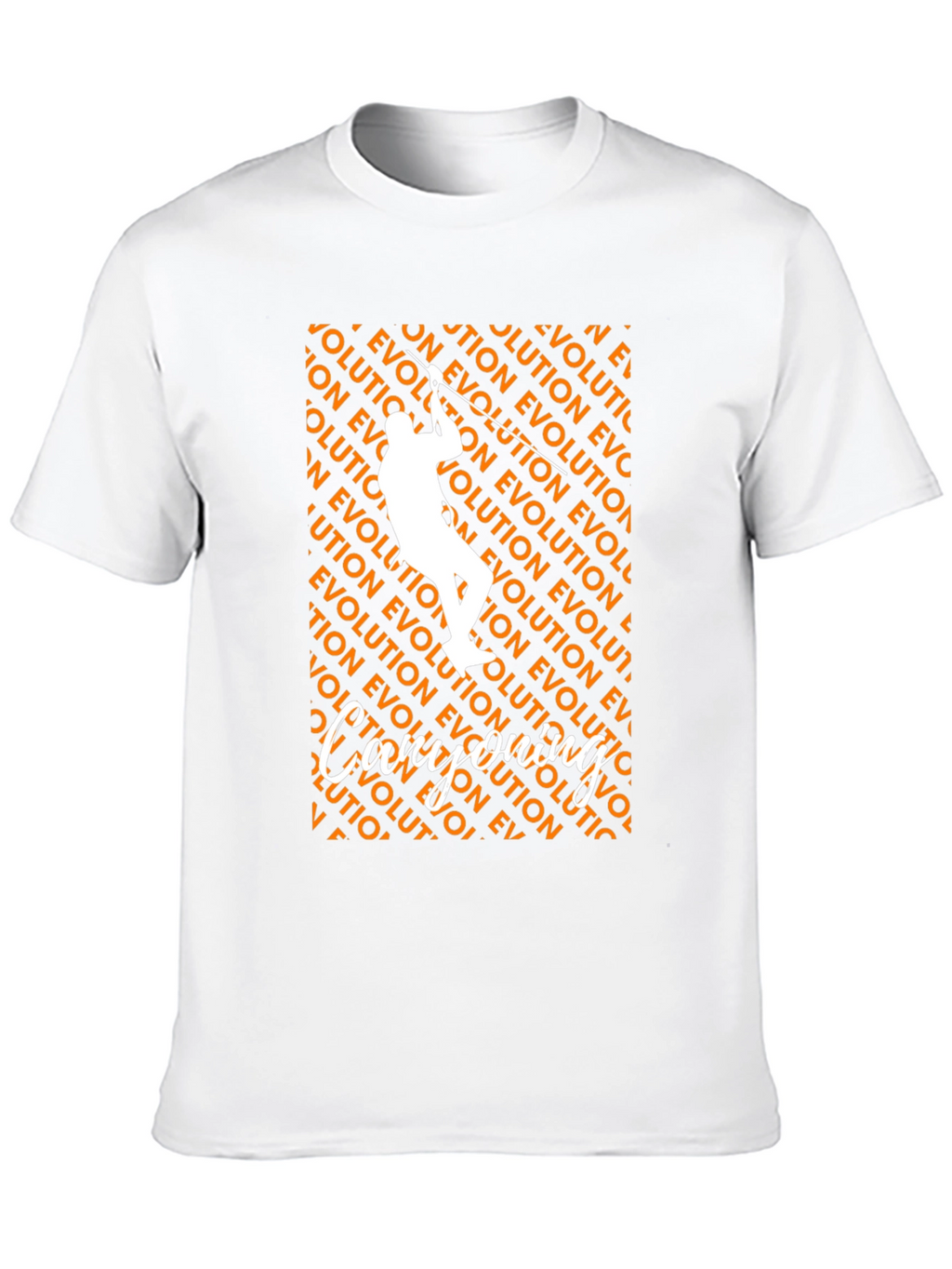 Evolution T-Shirt Climbing Design