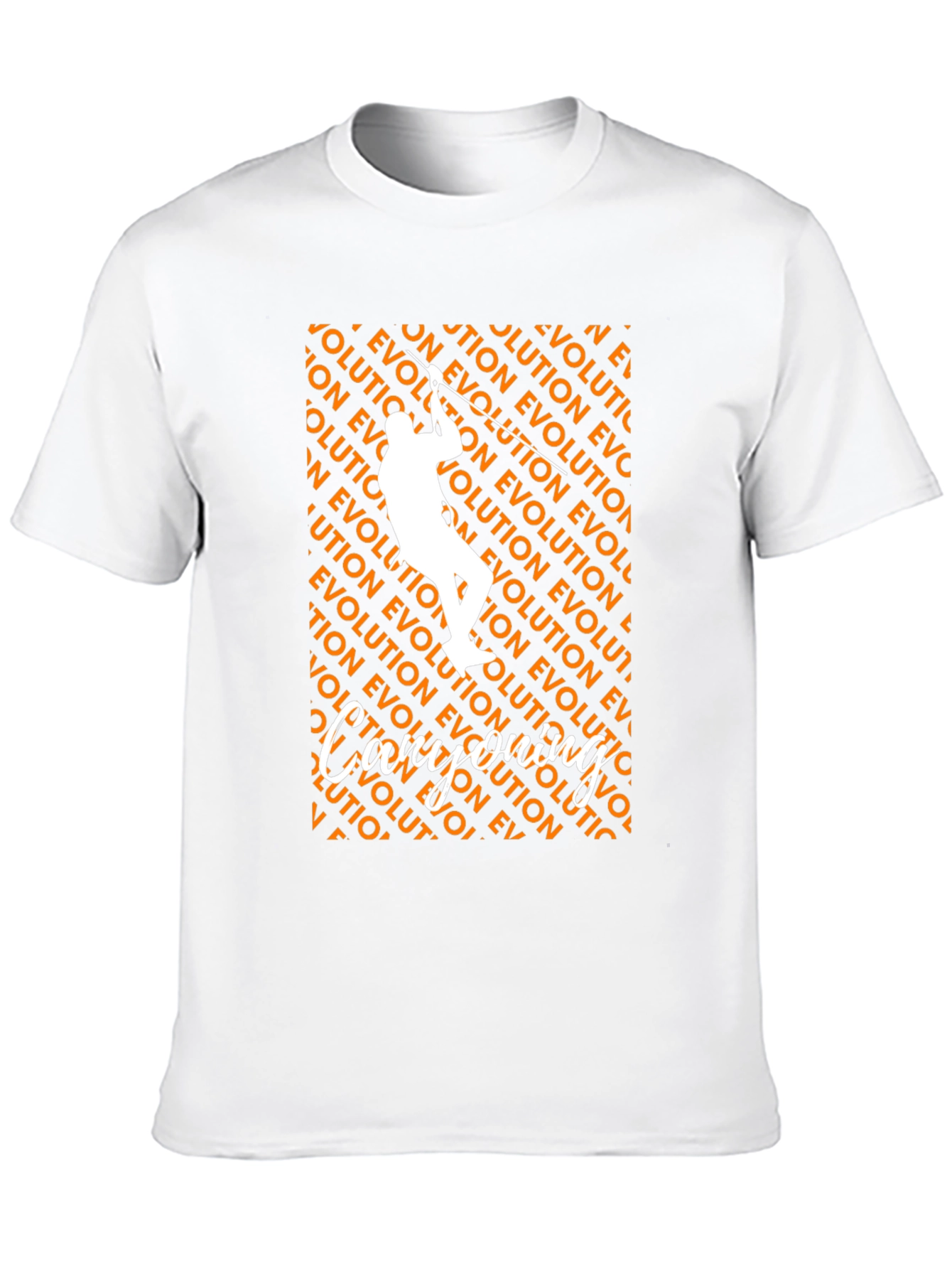 Evolution T-Shirt Climbing Design