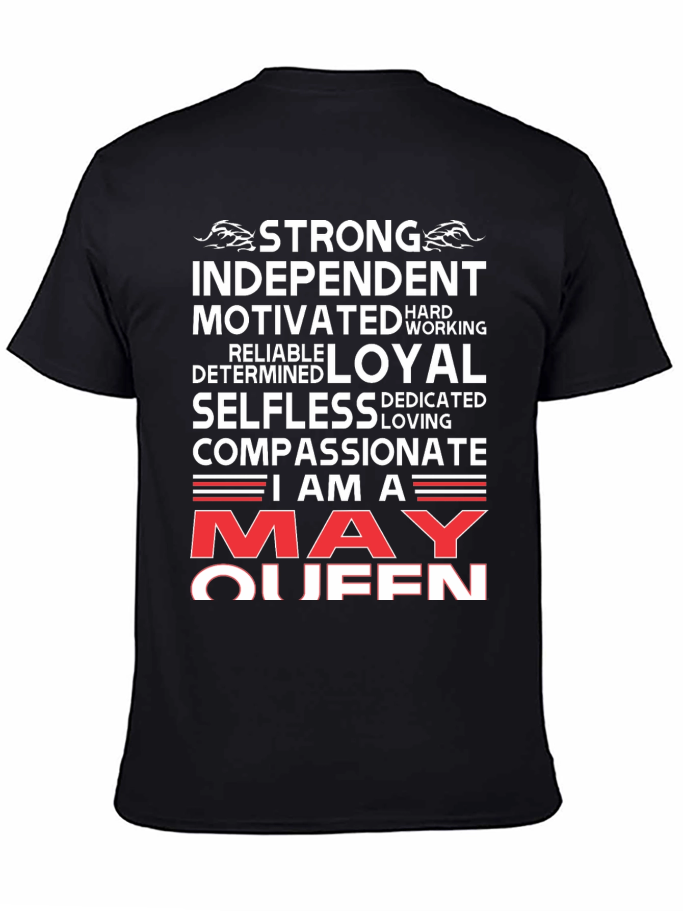 Strong May Queen Graphic T-Shirt