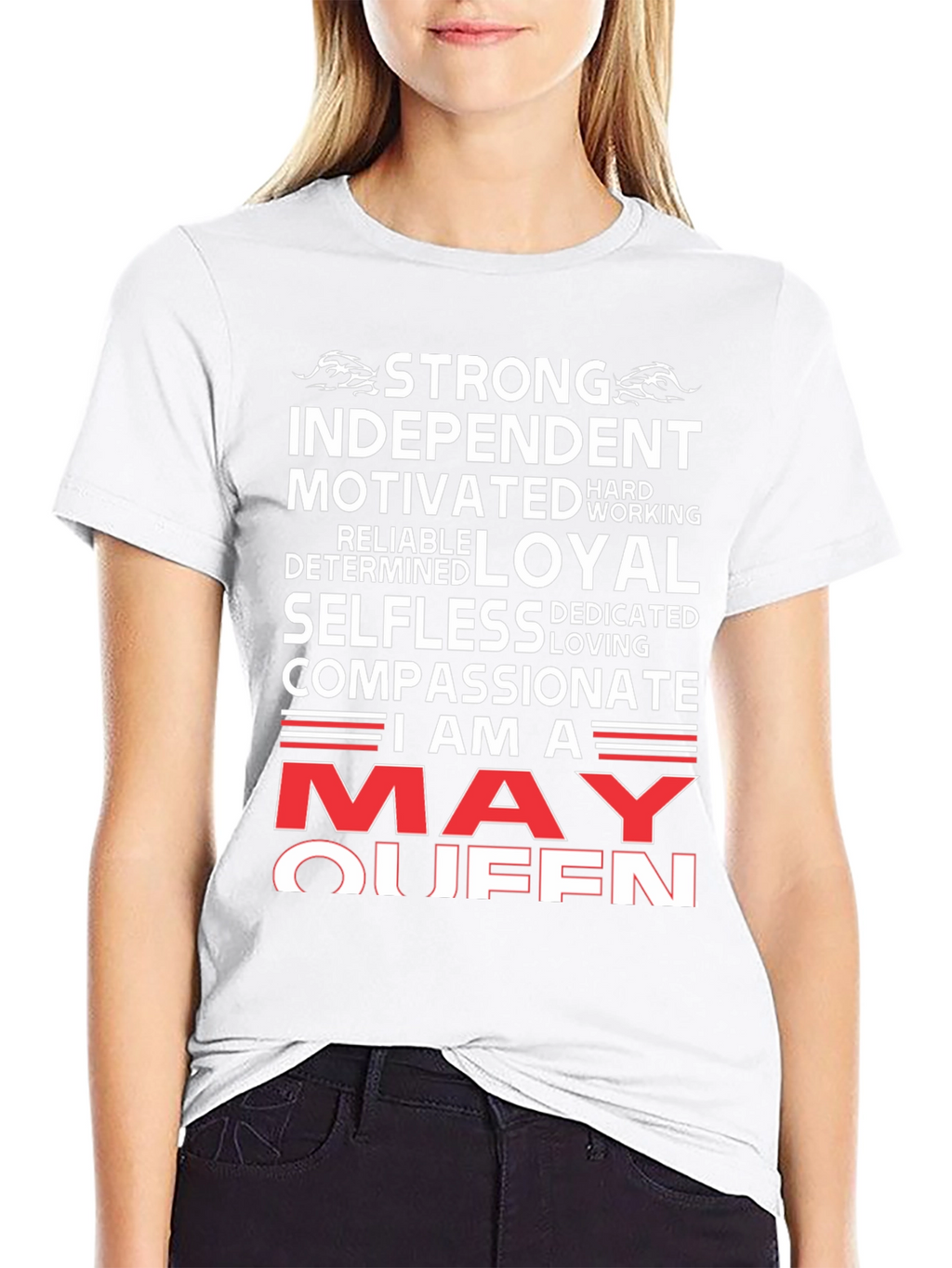 Strong May Queen Graphic T-Shirt