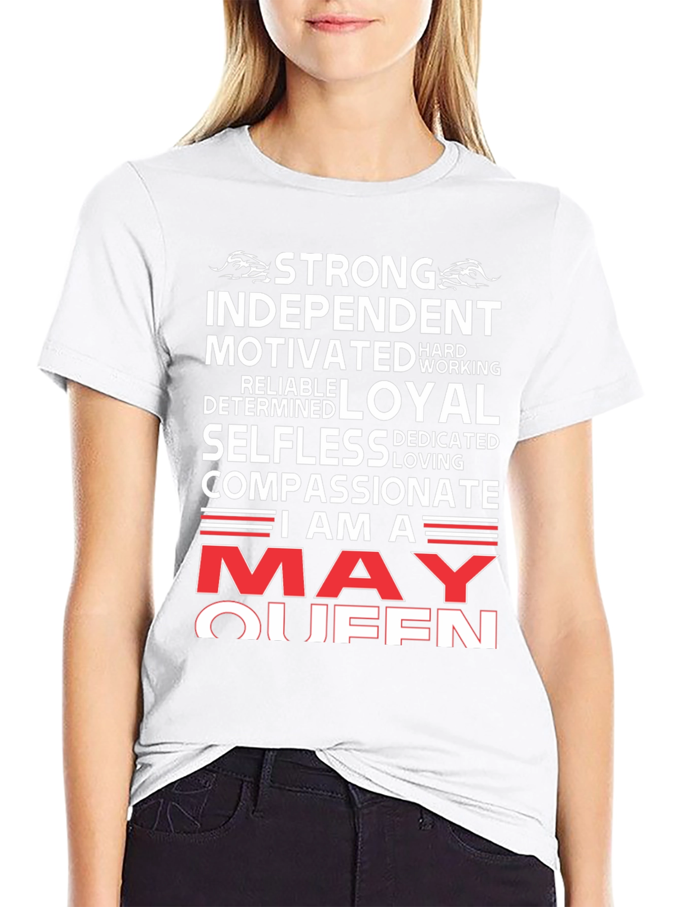 Strong May Queen Graphic T-Shirt