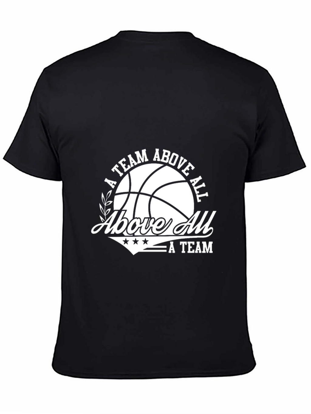 A Team Above All Basketball Graphic Tee
