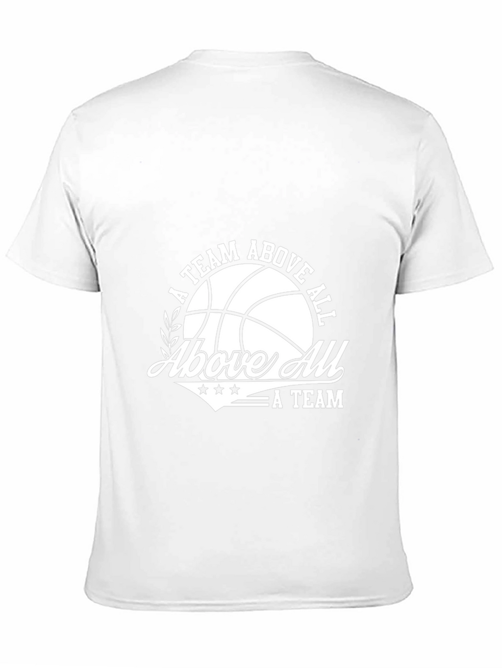 A Team Above All Basketball Graphic Tee