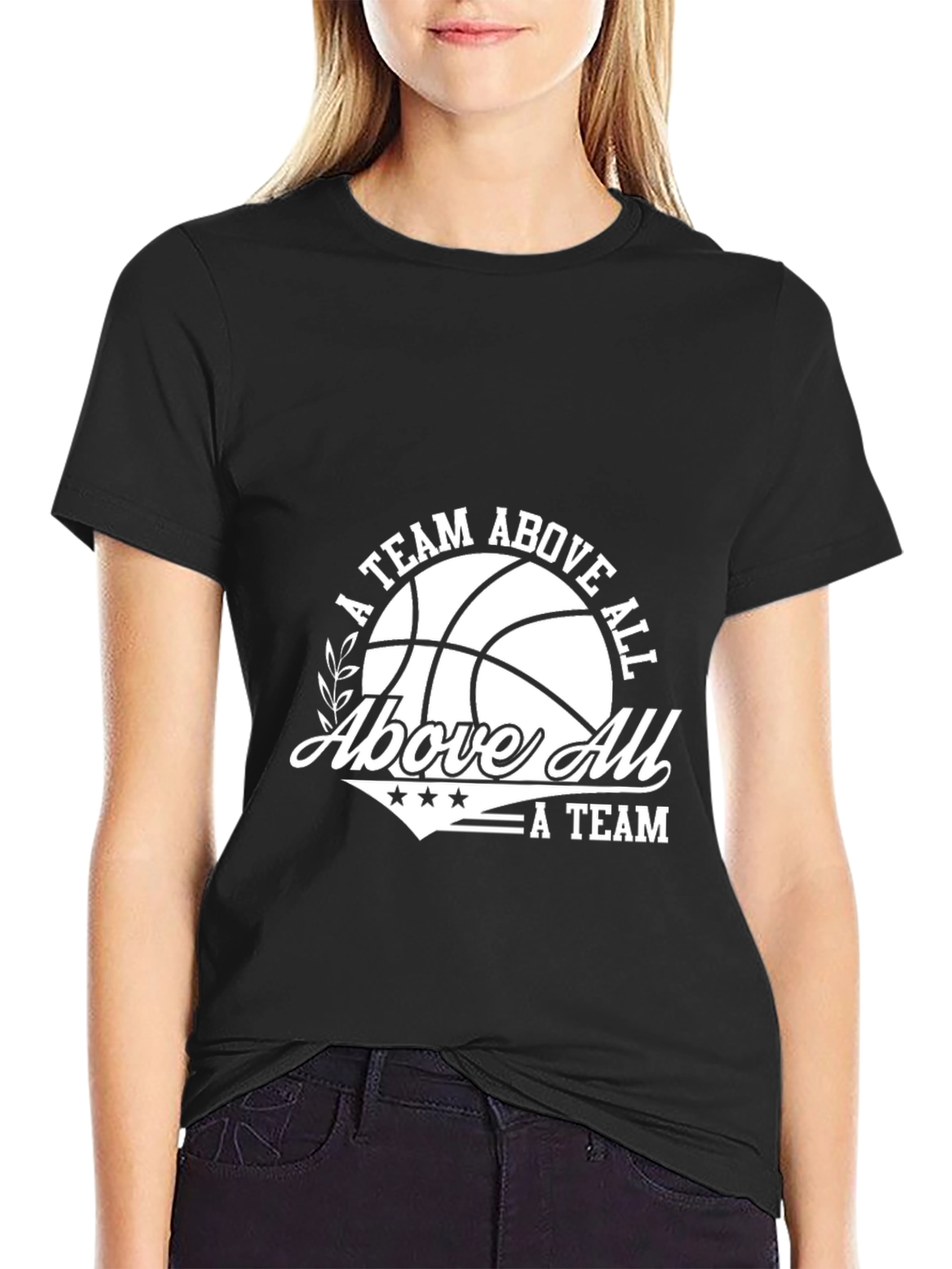 A Team Above All Basketball Graphic Tee