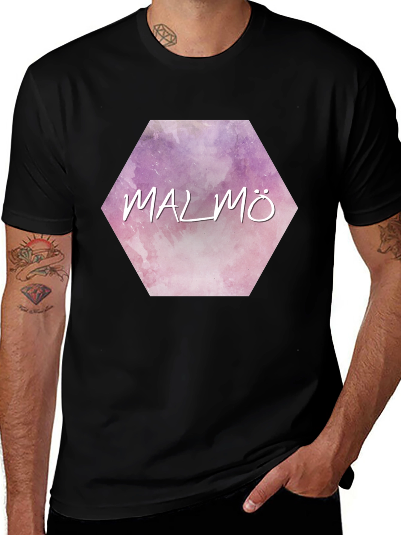 Malmö Graphic Tee - Stylish City Pride Shirt