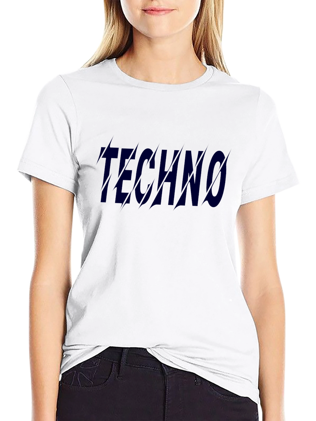 Techno Claw Graphic Black T-Shirt