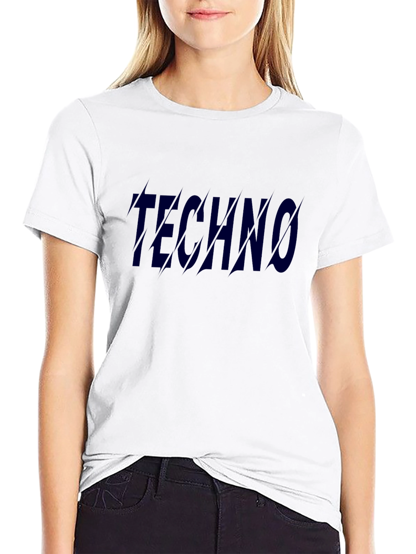 Techno Claw Graphic Black T-Shirt
