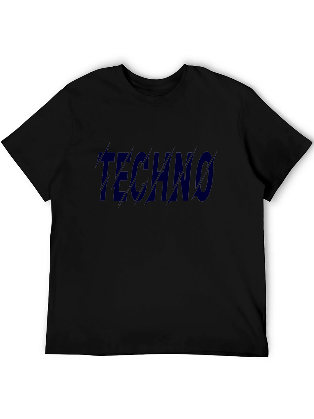 Techno Claw Graphic Black T-Shirt