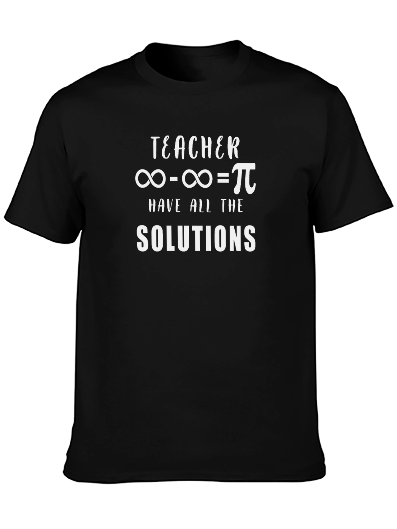 Teacher Math Humor Graphic T-Shirt