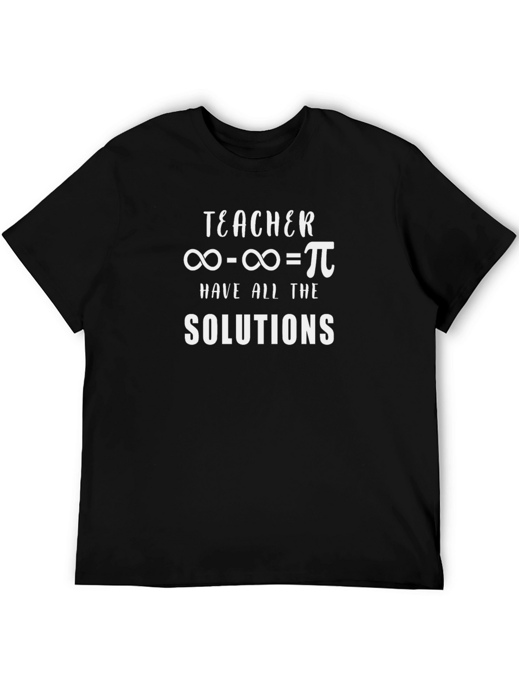 Teacher Math Humor Graphic T-Shirt