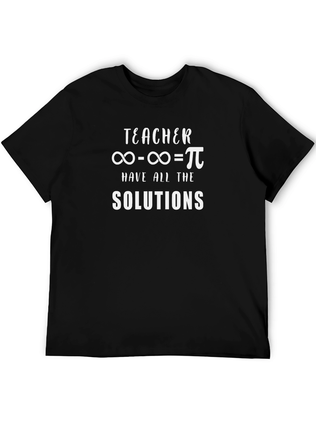 Teacher Math Humor Graphic T-Shirt
