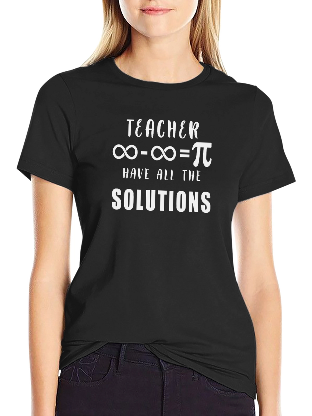 Teacher Math Humor Graphic T-Shirt