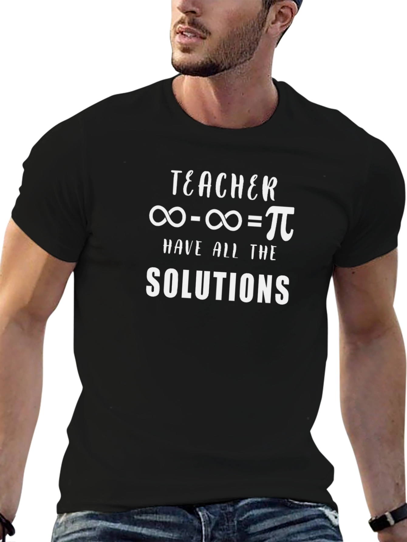 Teacher Math Humor Graphic T-Shirt