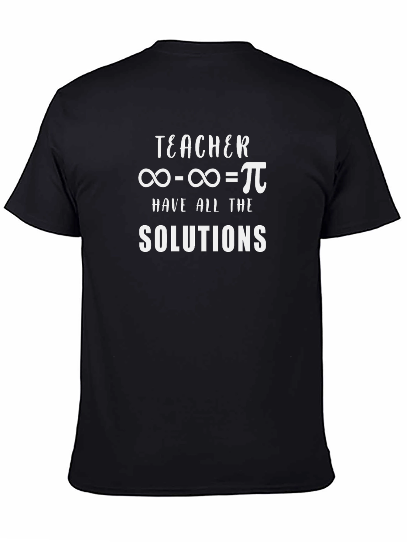 Teacher Math Humor Graphic T-Shirt