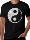Yin Yang Graphic Tee - Balance and Style