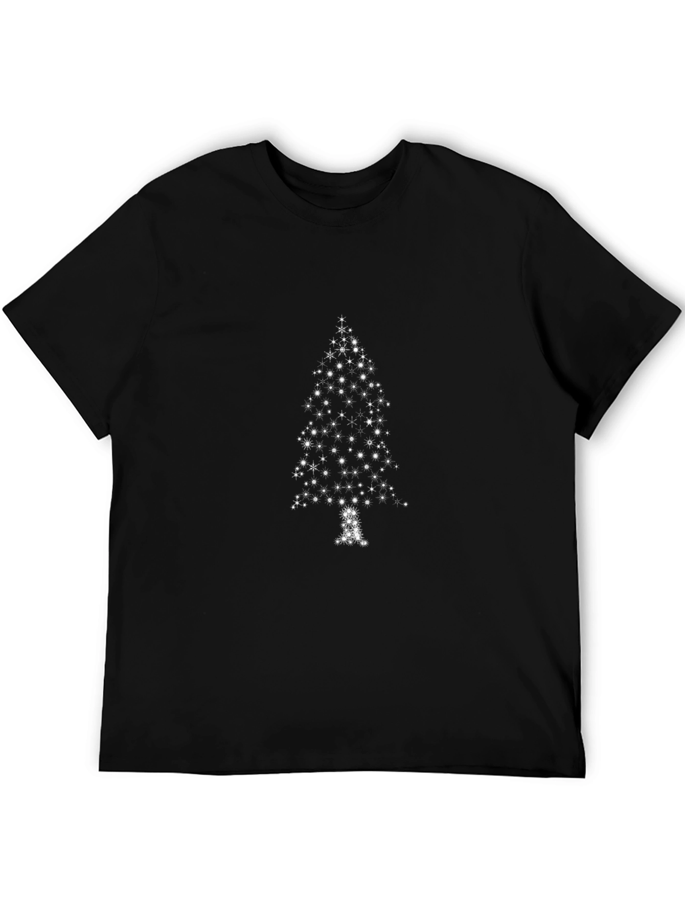 Snowflake Christmas Tree Graphic Tee