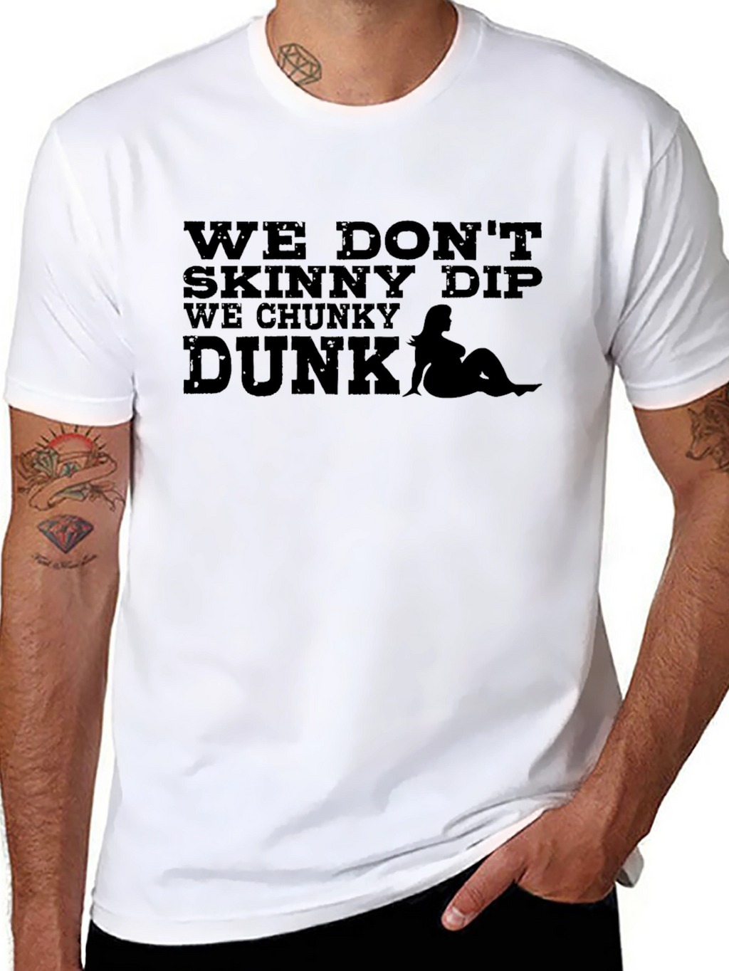Chunky Dunk T-Shirt - Humorous Graphic Tee