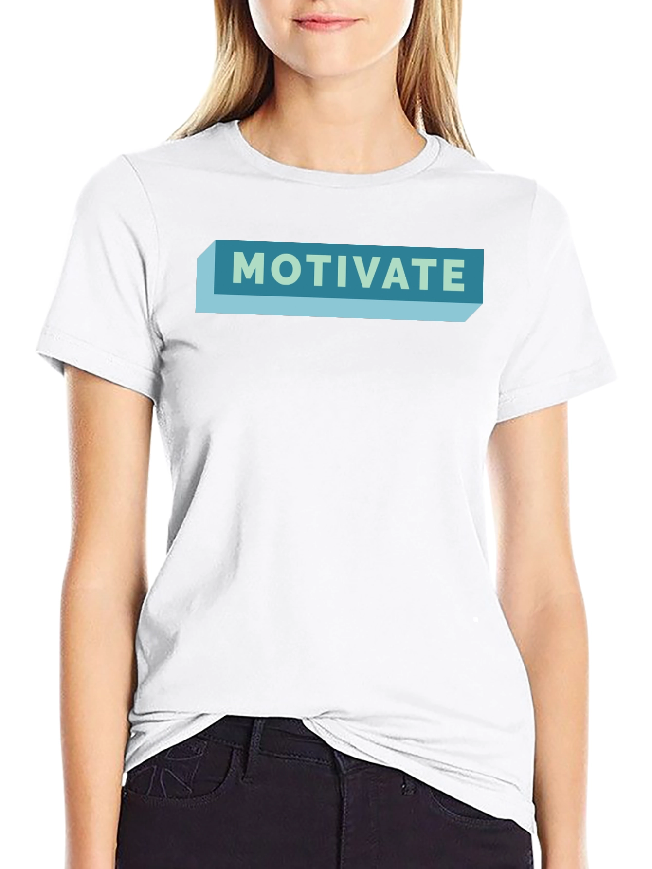 Motivate Graphic Tee - Mens Short Sleeve T-Shirt