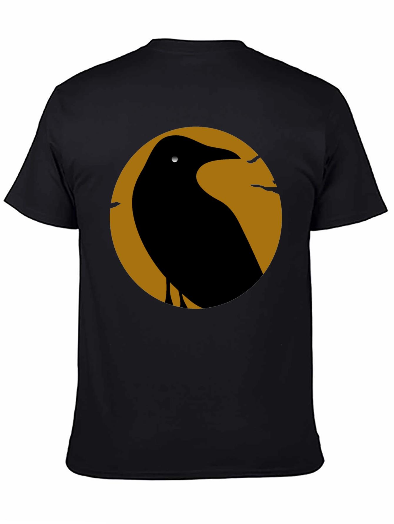 Raven Silhouette Graphic T-Shirt