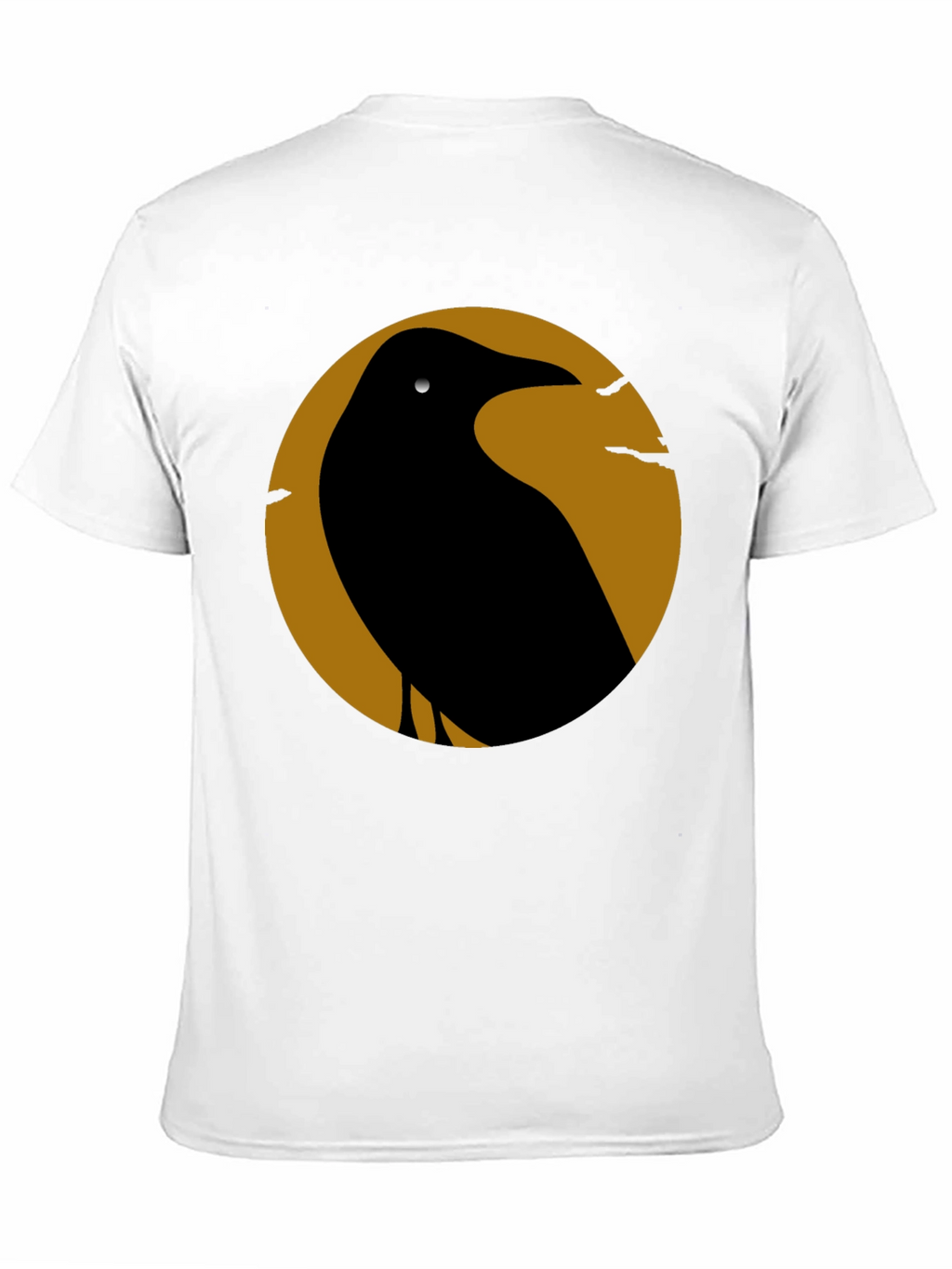 Raven Silhouette Graphic T-Shirt