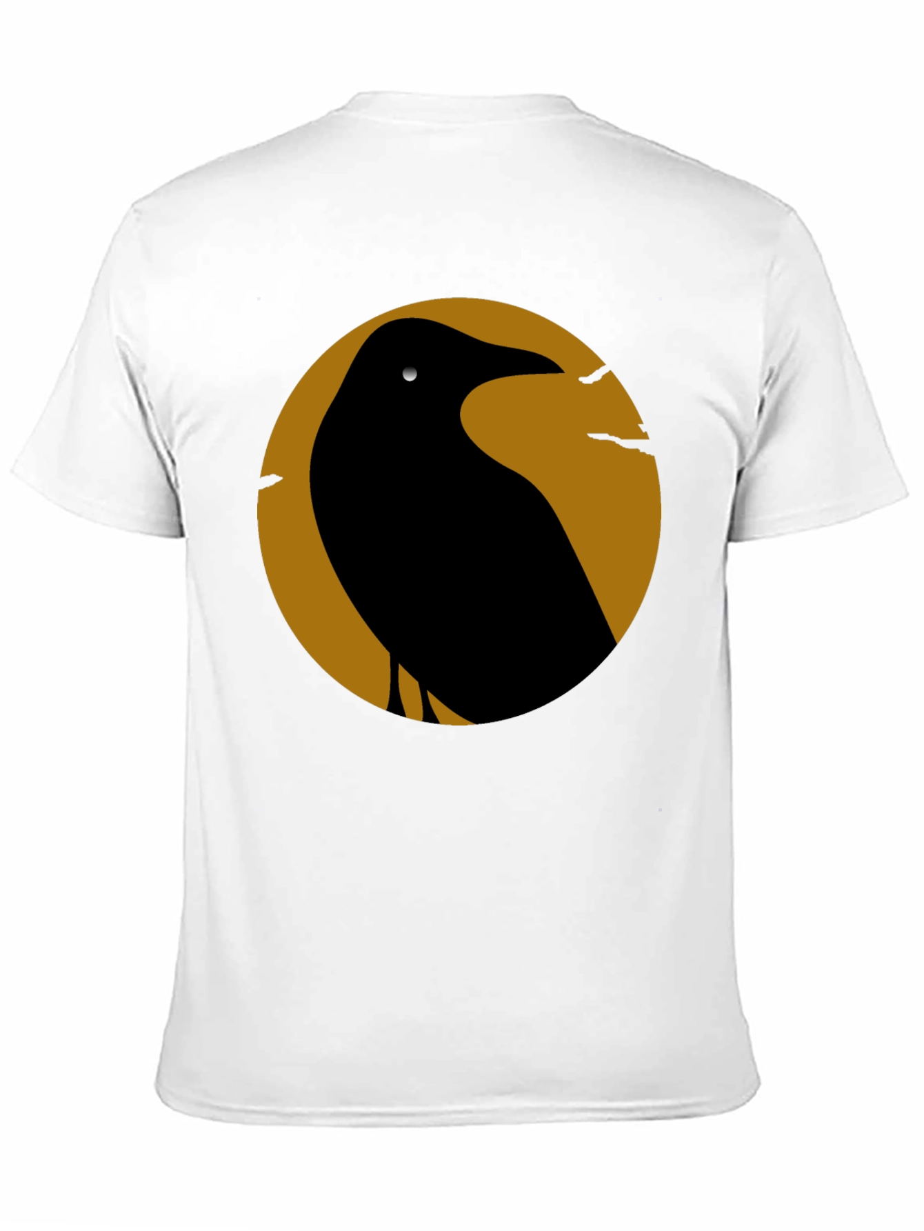 Raven Silhouette Graphic T-Shirt
