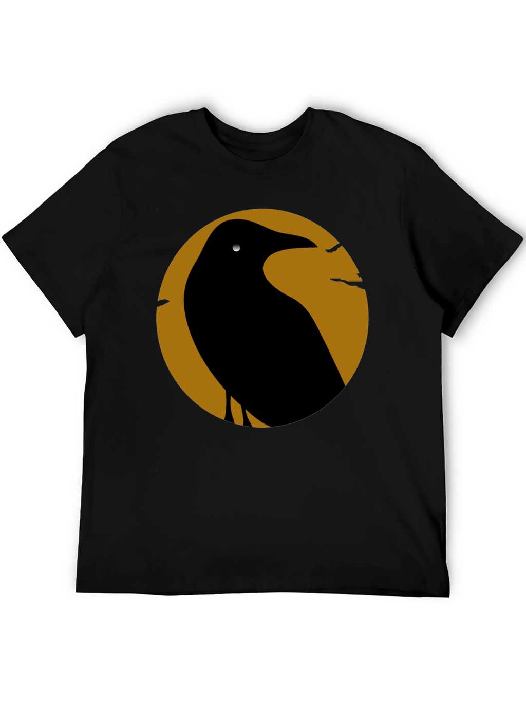 Raven Silhouette Graphic T-Shirt