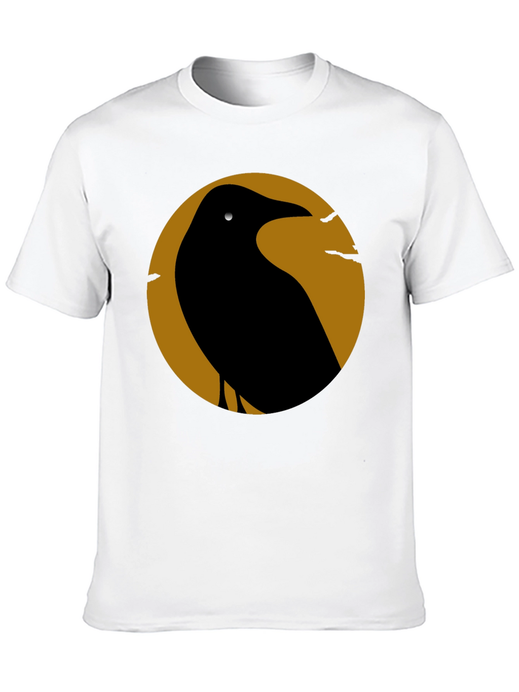 Raven Silhouette Graphic T-Shirt