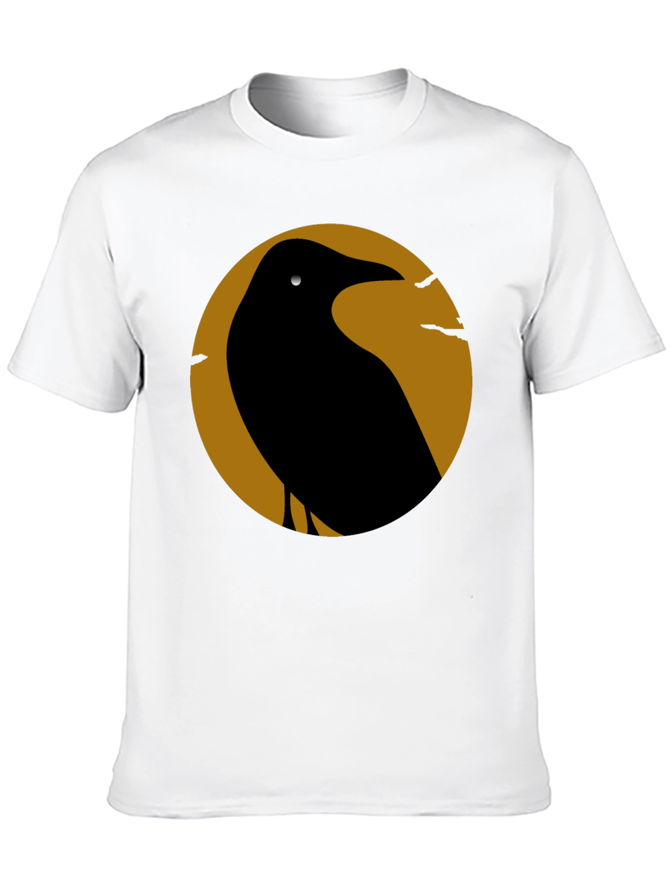 Raven Silhouette Graphic T-Shirt
