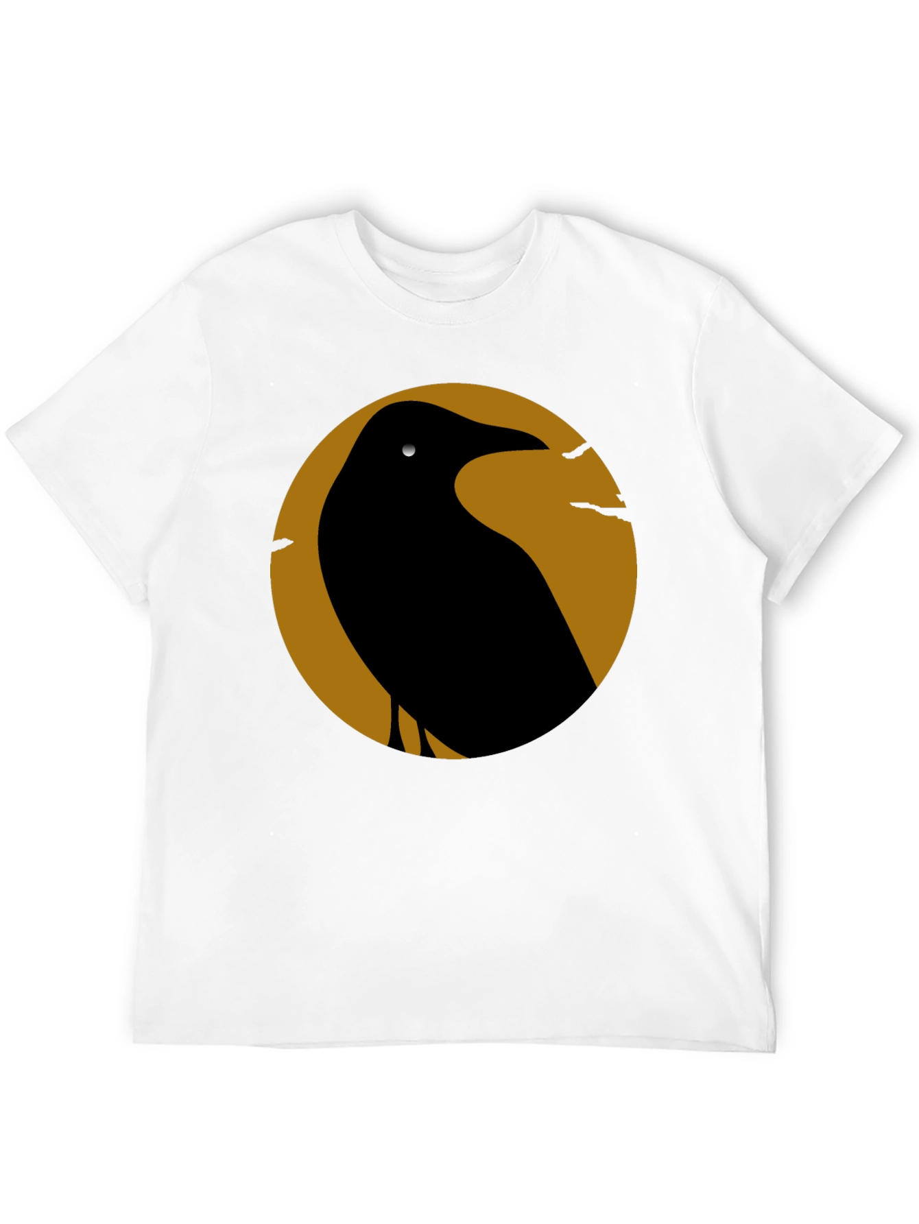 Raven Silhouette Graphic T-Shirt