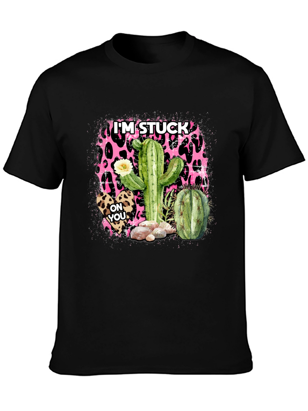 Im Stuck On You Cactus Graphic Tee
